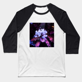 Beautiful Glowing Flower Baseball T-Shirt